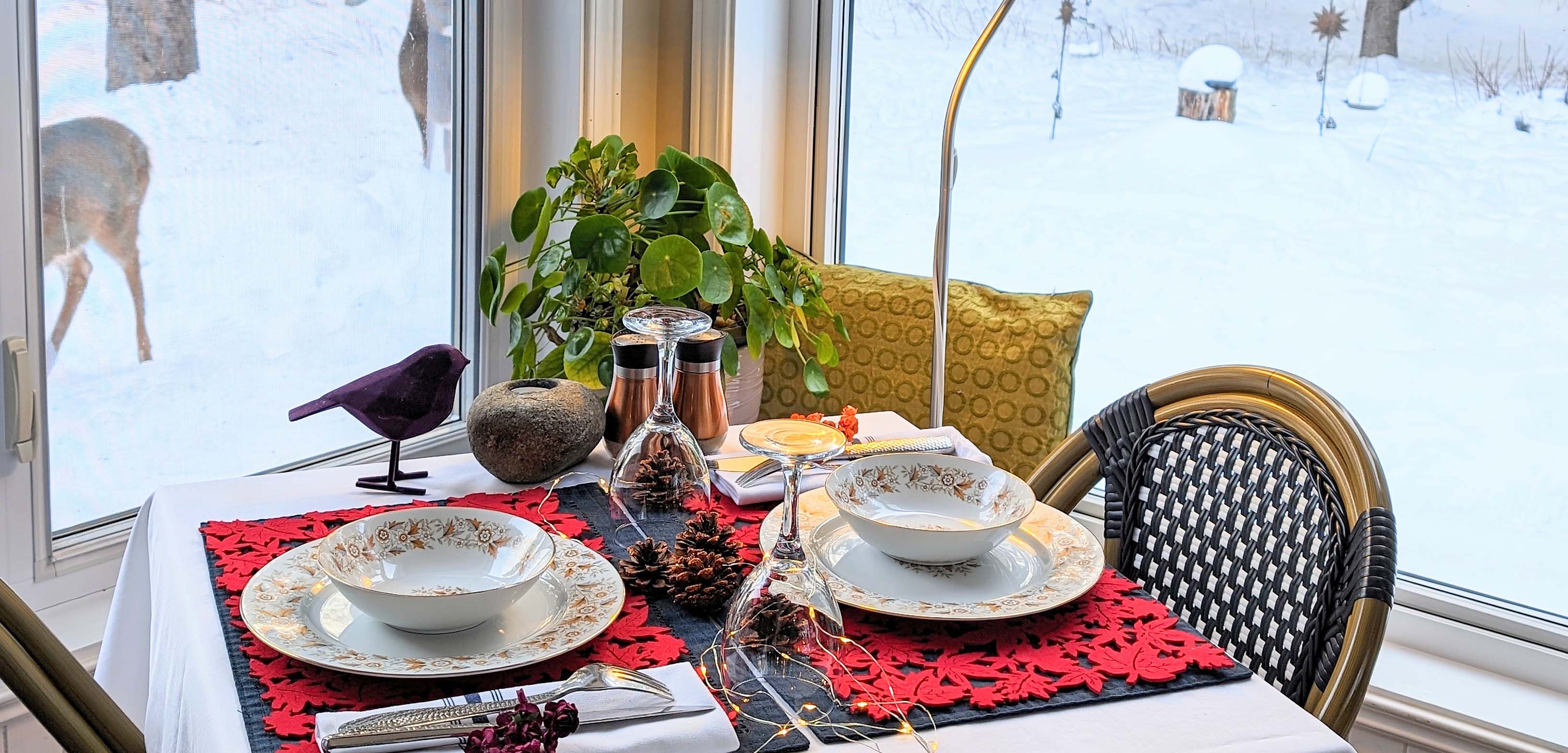 Dining room B&B La Tremblante